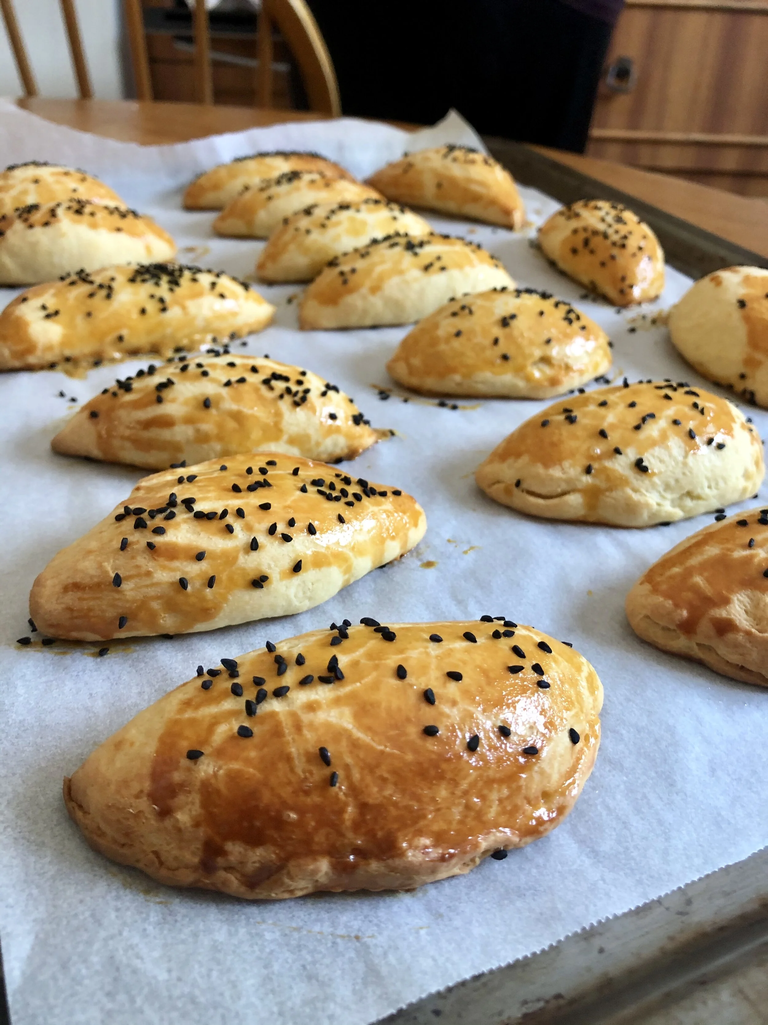 Poğaça, easy cheesy bread