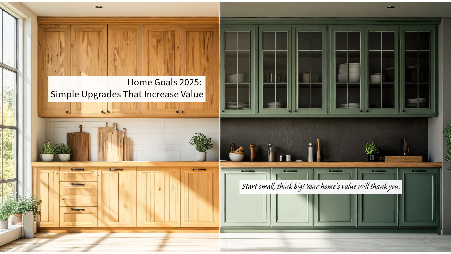 Home Goals 2025: Simple Upgrades That Increase Value