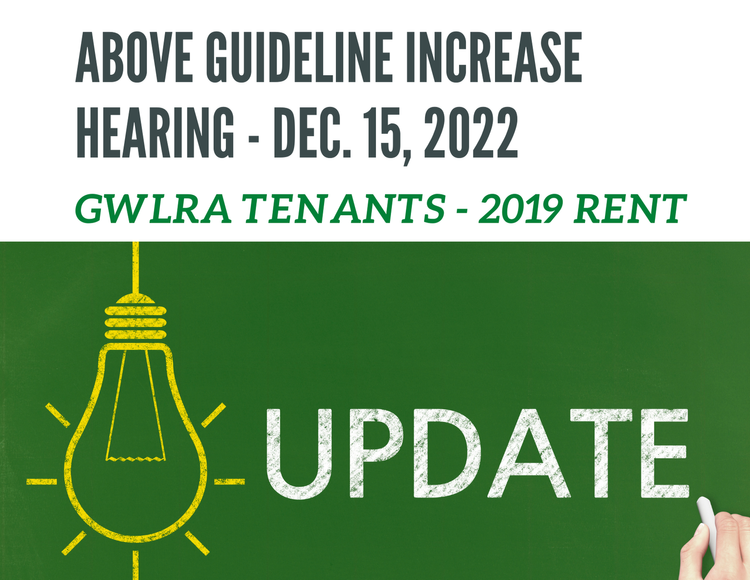 Update on GWLRA's AGI Case Management Hearing on 15/12/2022