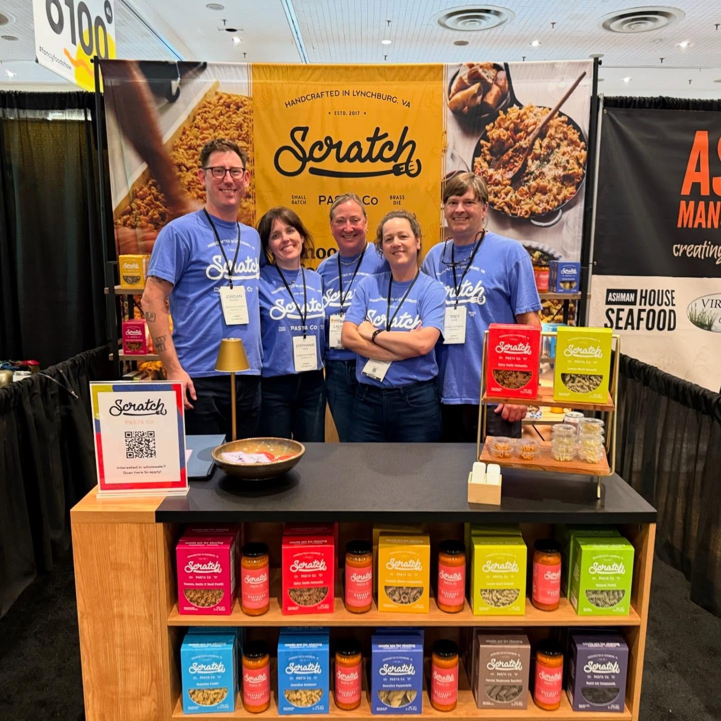 Our last day here at the Fancy Food Show in NYC! We&rsquo;ve had such a blast chatting, dreaming &amp; connecting with so many new friends! Grateful for this team and all of the hard work they put into making this weekend a reality! Come find us at b