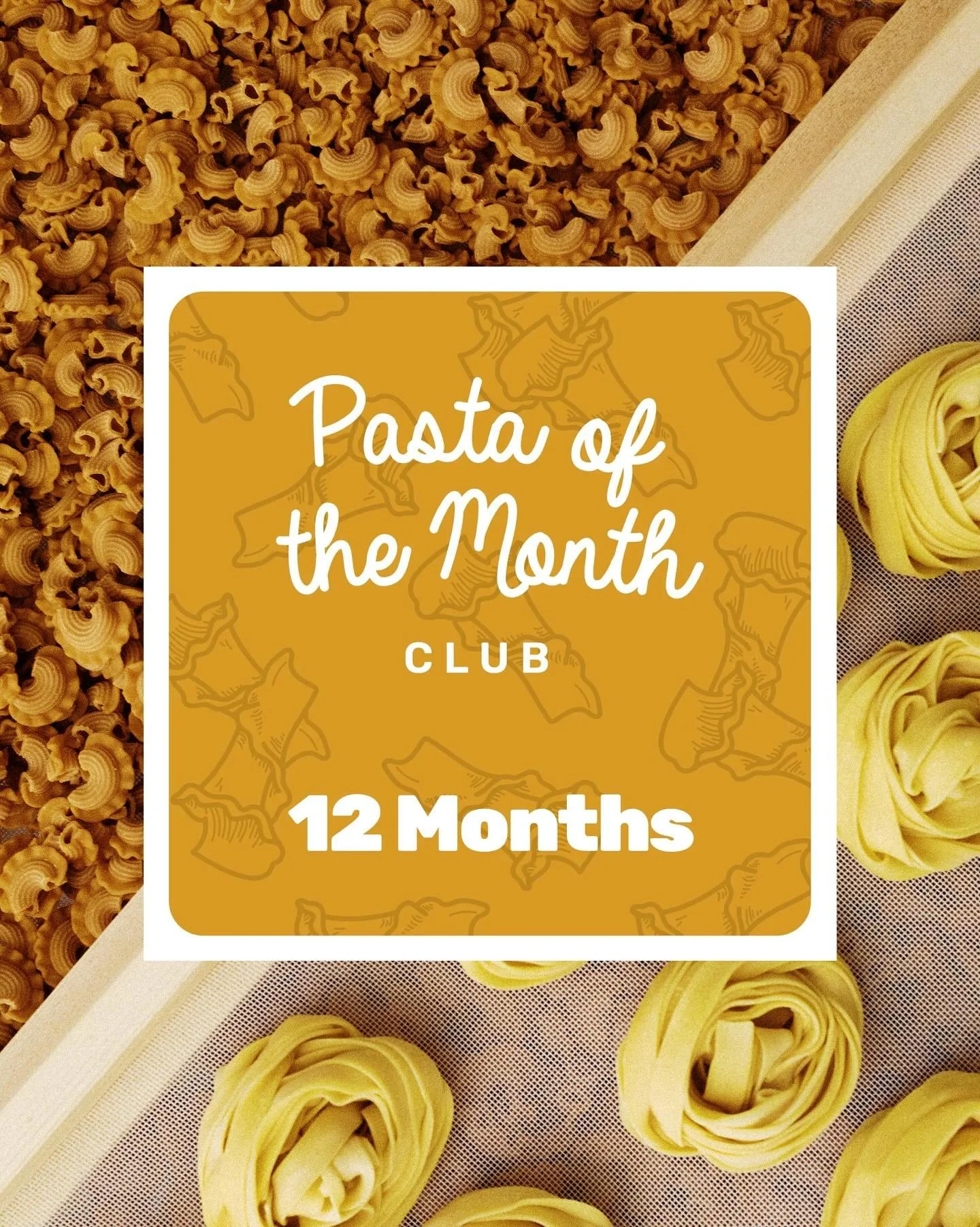 Because Noods are for sharing&hellip; Gift pasta all year long with our &ldquo;Pasta of the Month Club!&rdquo; The gift that keeps on giving, perfect for birthdays, holidays, or just because you love &lsquo;em! Head over to our website to sign up whe