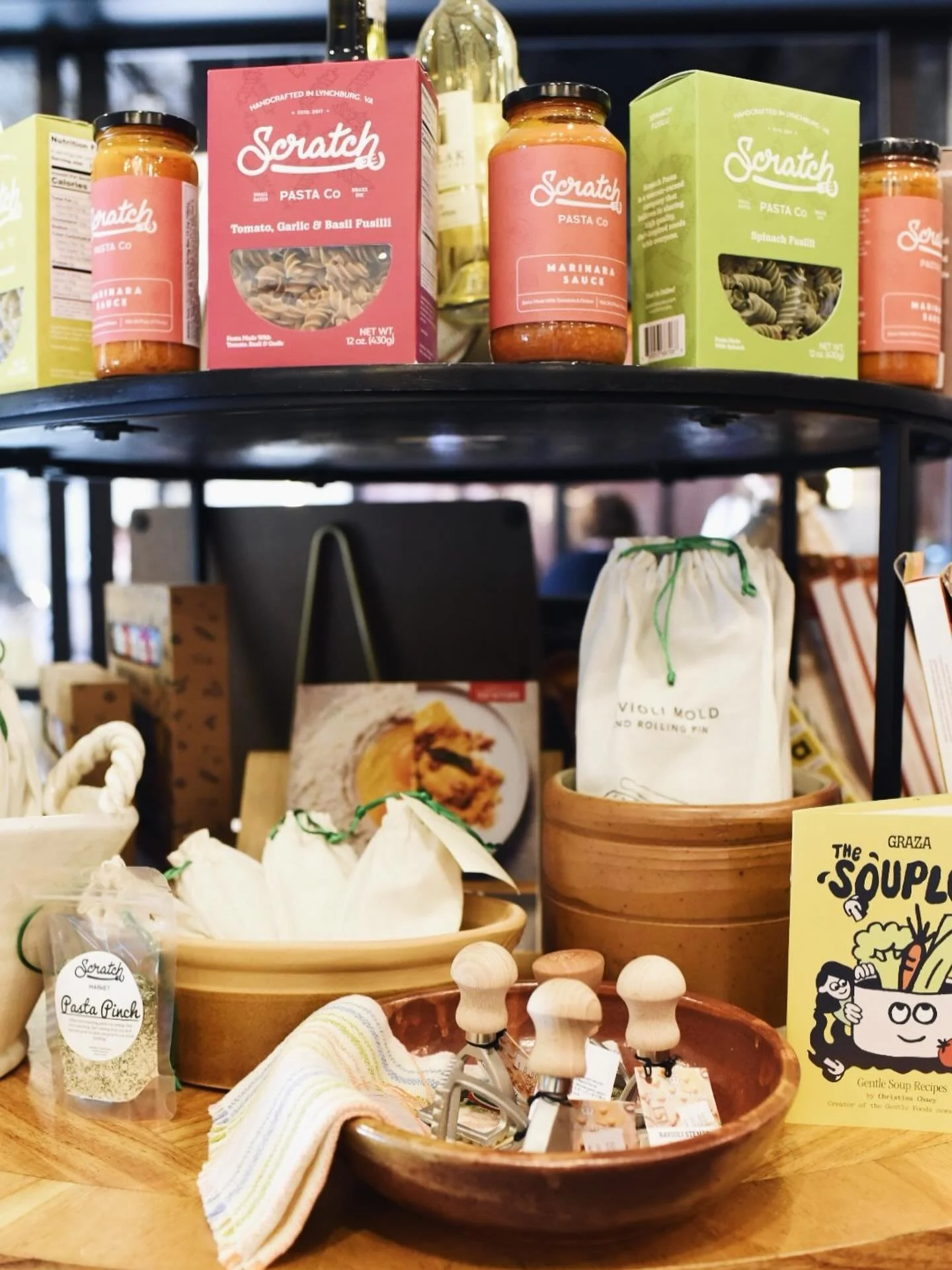 All the pasta making & pasta eating essentials ๐
#freshpasta #shoplocal #shopsmall #smallbatch #lynchburgva #noodsareforsharing #scratch #pasta #brassdie