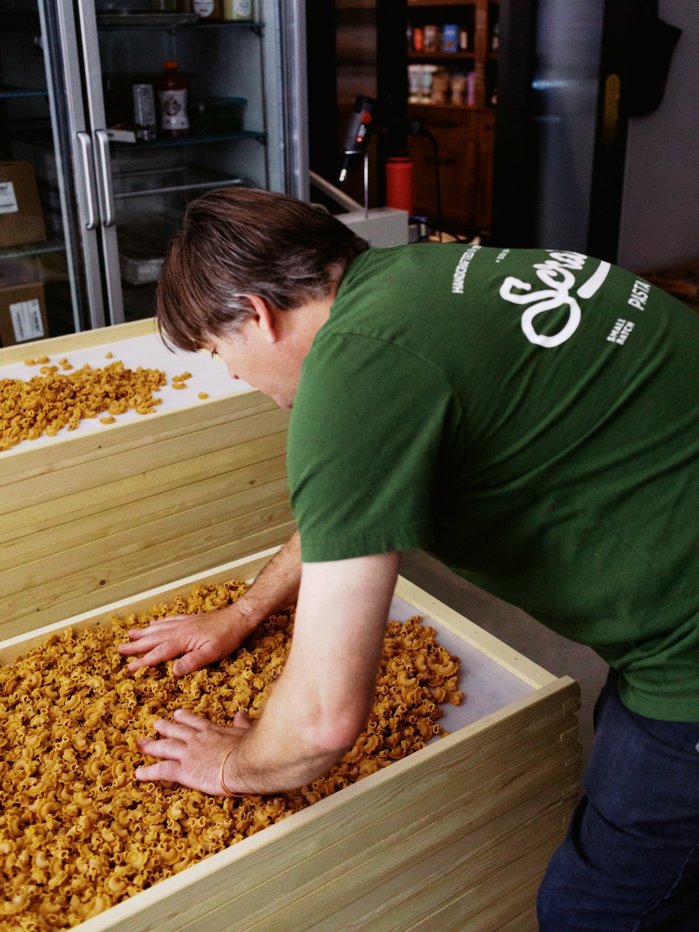 From mixing flour and water &mdash;> to the finished product sold in the shop - it&rsquo;s all done right here! When we say made in small batches (with so much love and care) we mean it! Swing by to pick up all your favorites this week, Wednesday 