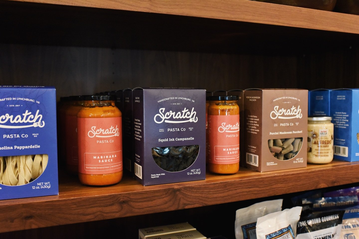 Every seafood-loving home chef needs squid ink campanelle in their pantry. Toss it with garlic, olive oil, chili flakes, and fresh seafood for an easy pasta that feels straight from the coast.