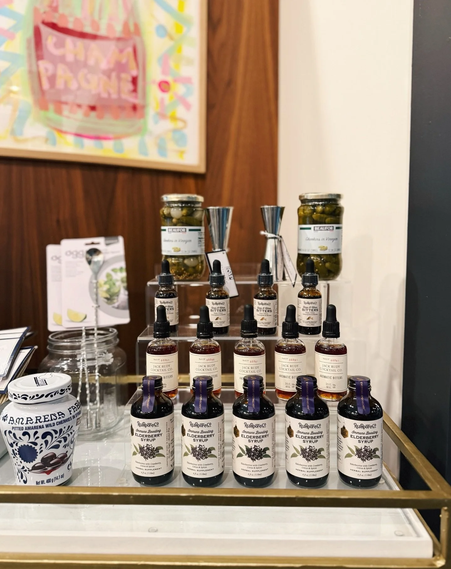 Not just for immunity season&hellip;

Elderberry syrup is packed with antioxidants and long known for supporting the immune system&mdash;but it also happens to make a killer cocktail. Deep, rich, slightly tart, and the perfect way to add a little dar