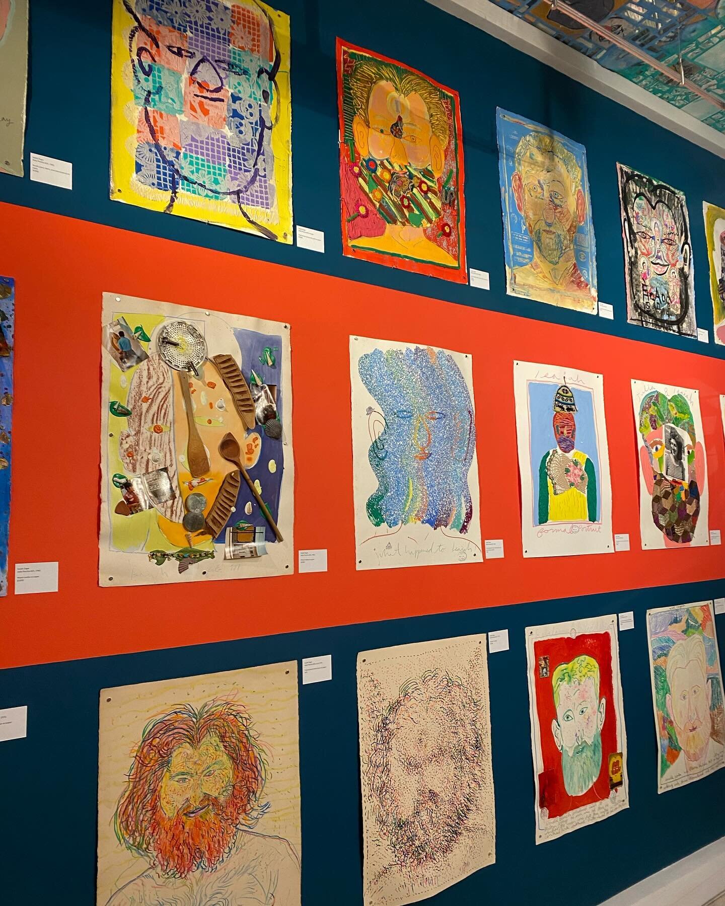 Thankful to get a sneak peek of Isaiah Zagar’s Self-Portraits on Paper exhibit curated by the extremely talented @chelseylusterart and take a clay tile making class last month at @phillymagicgardens. 
March also included a first visit to Chica