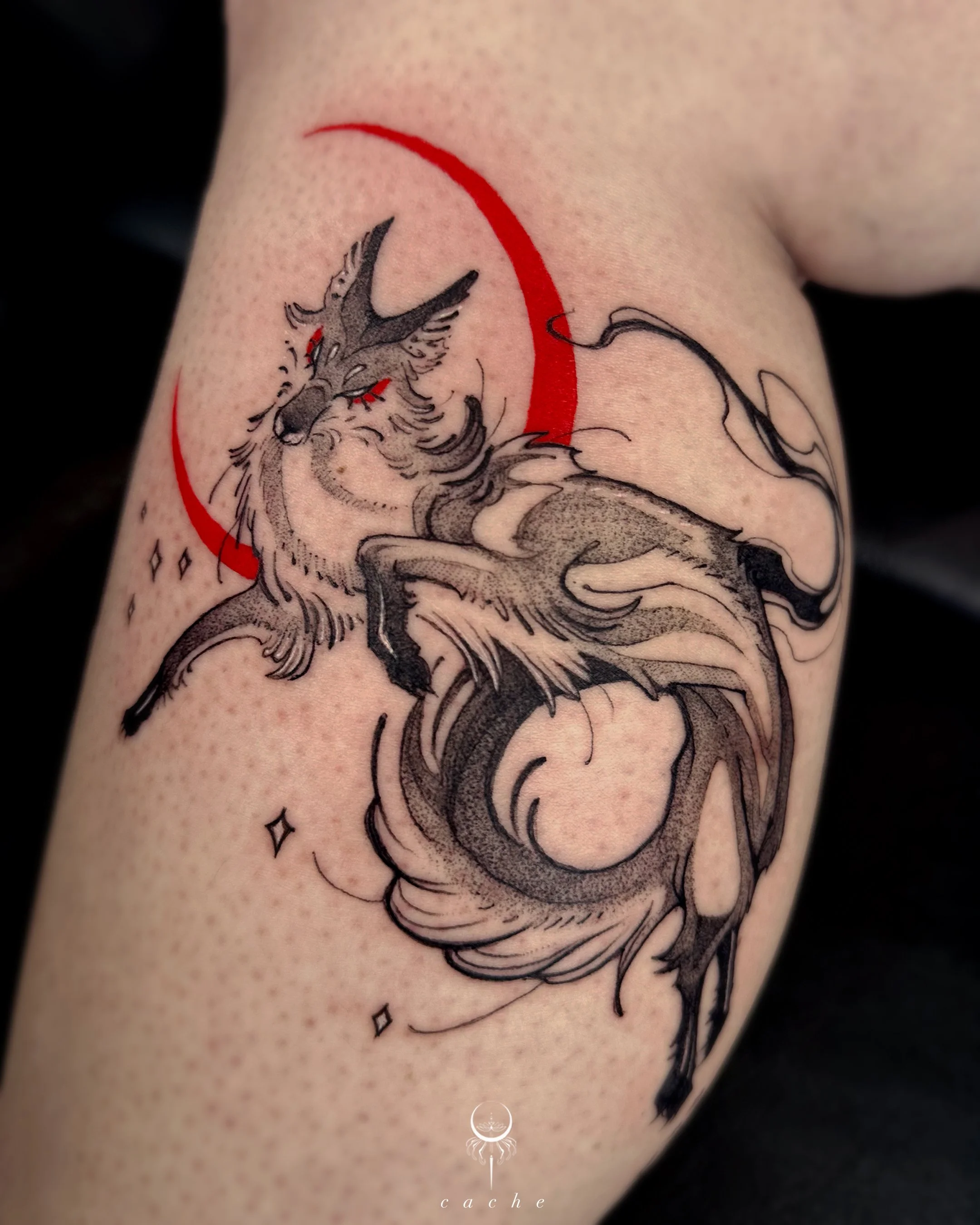 prancing moon fox