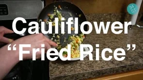 Cauliflower fried rice