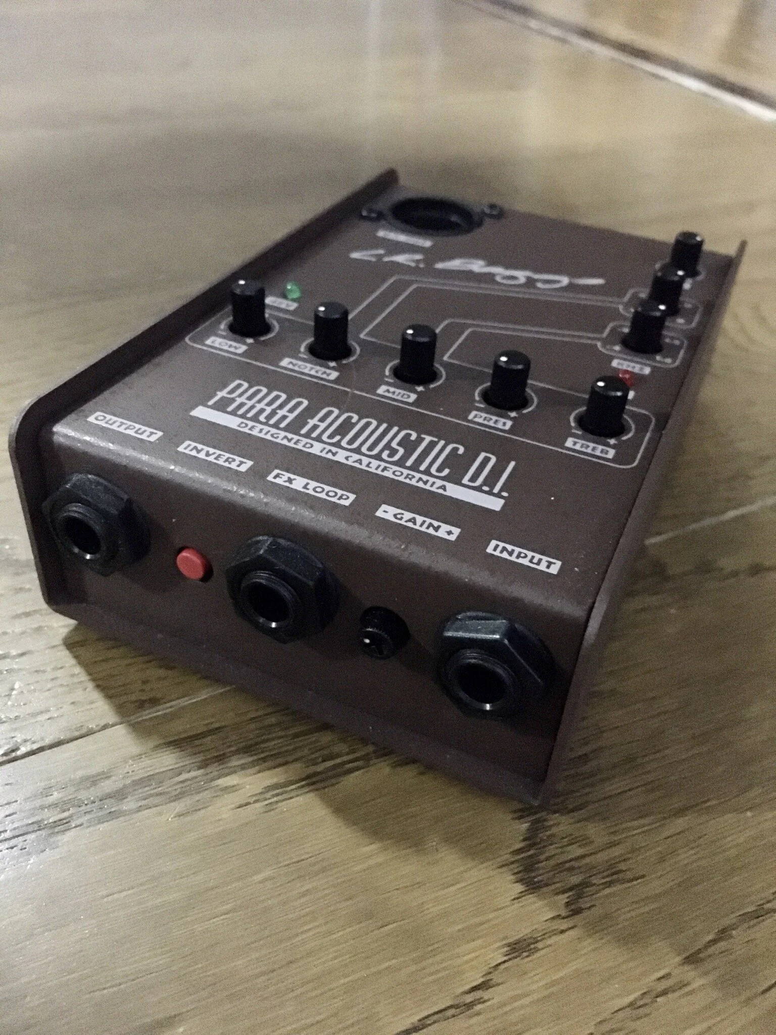 L.R.Baggs Para Acoustic D.I.【アコギ用ダイレクトボックス】　ジュン