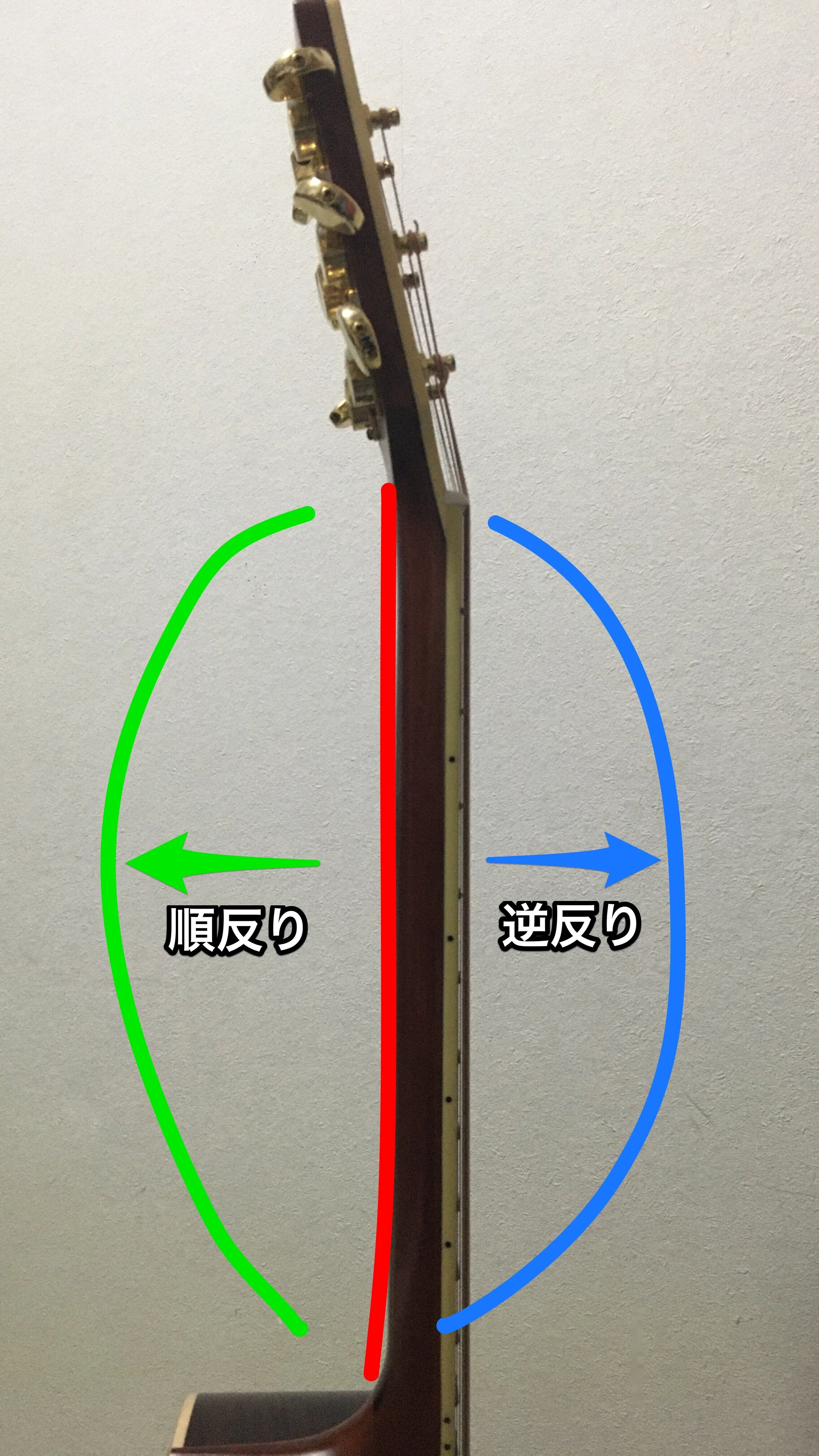 ネック調整(トラスロッド調整)のやり方　ジュン