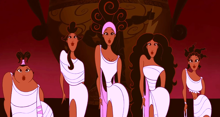 Disney’s Hercules real stars are The Muses.
