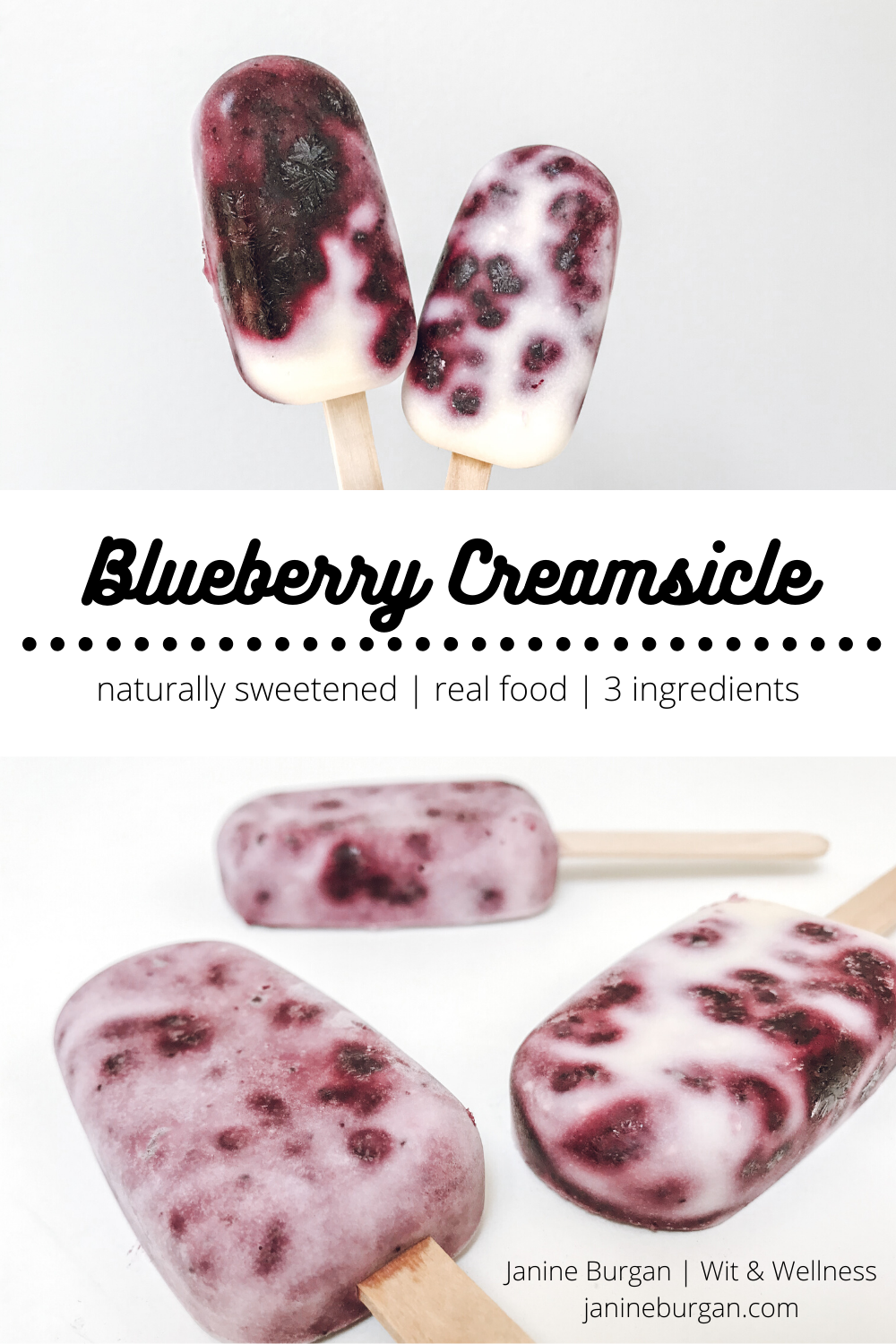 Blueberry Creamsicle Recipe — Wit & Wellness