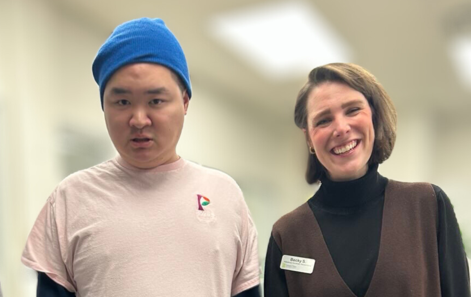 Alex is back to volunteer at CPCH