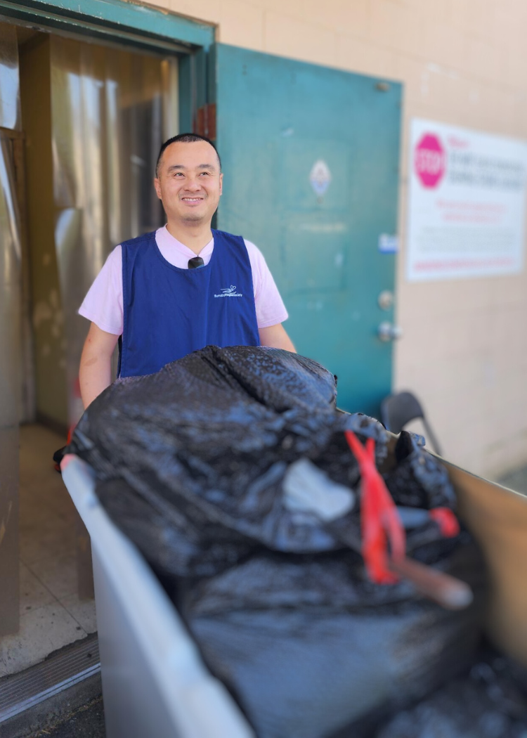 Volunteering at the Burnaby Hospice Thrift Store