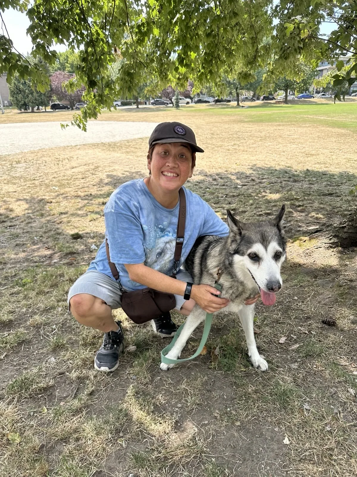 Alison loves dogs