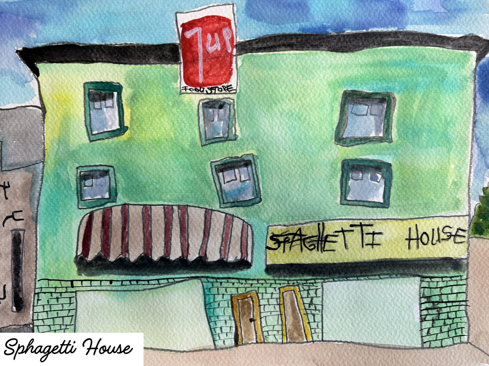 Spaghetti House by Fraser Thompson