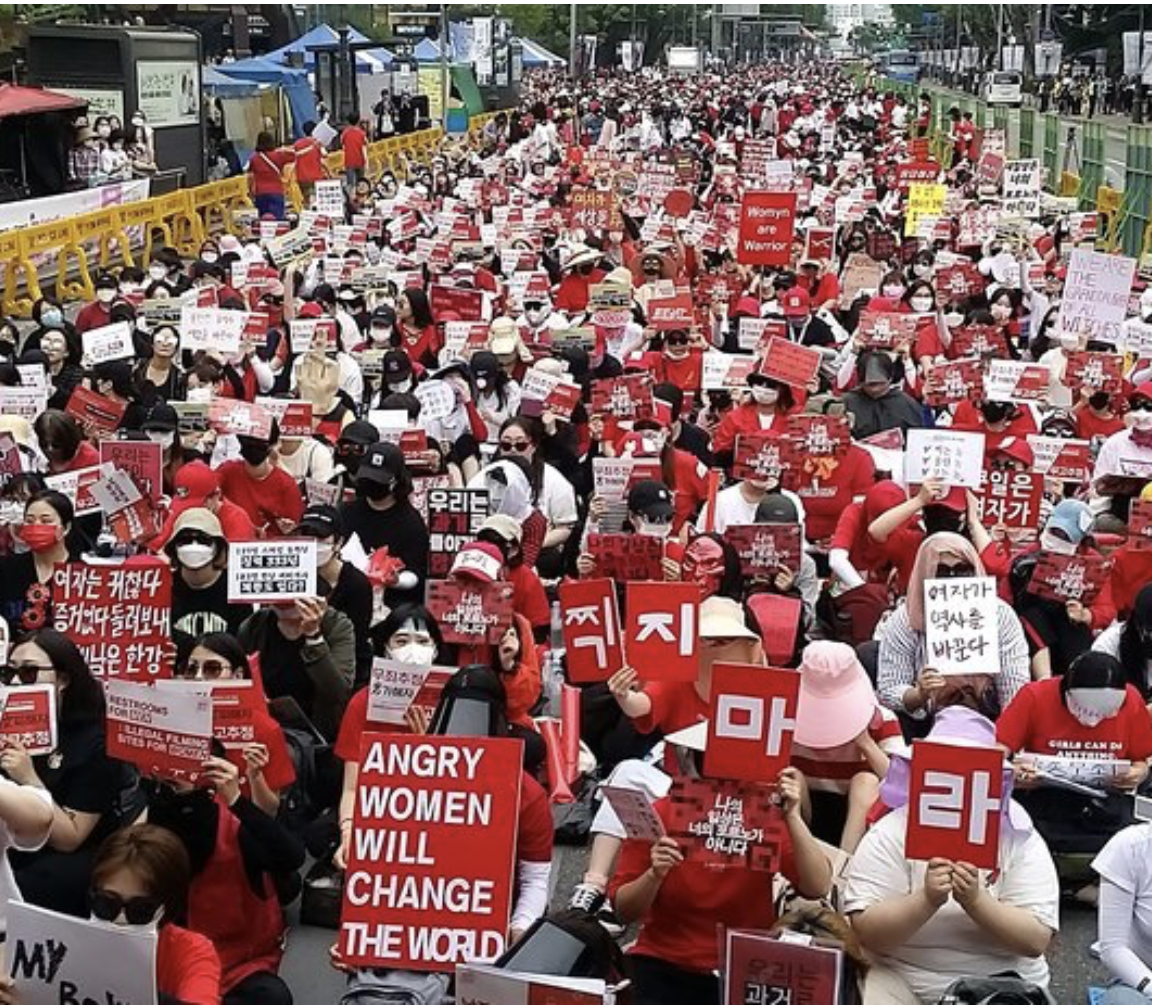 Protests in South Korea 