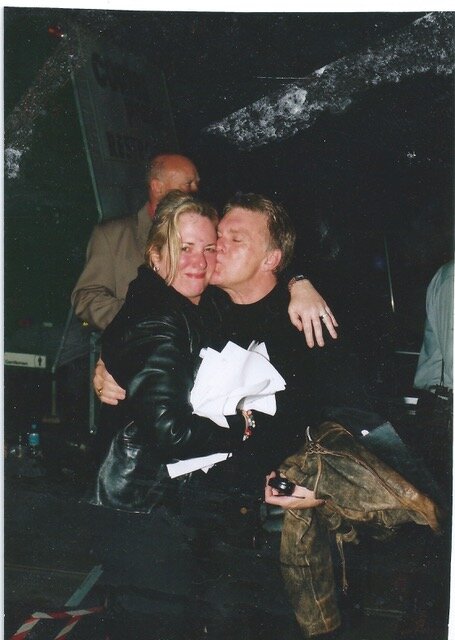 First performance of Long Way to the Top in Perth after Billy came off stage ….I don’t know who was more exausted !