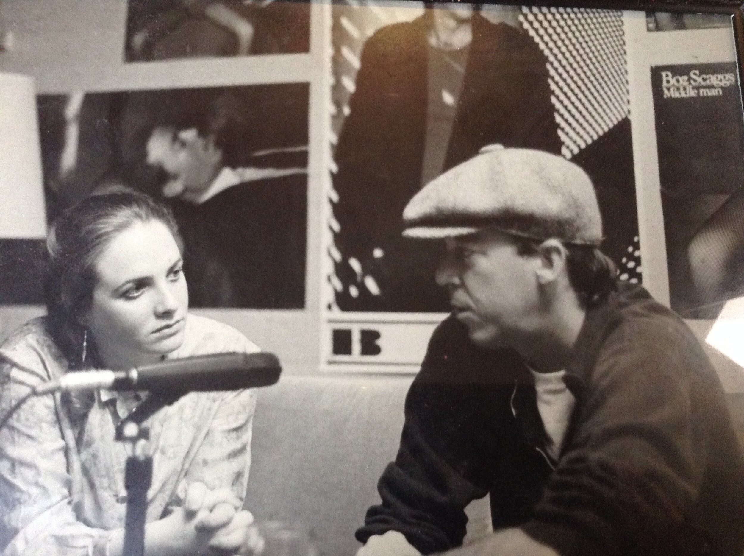 Interviewing Boz Scaggs for RMIT Radio Melbourne in 1979