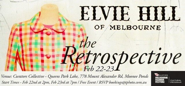 At age 98 my mother had a fashion retrospective event in Melbourne thanks to historian Tom McEvoy.