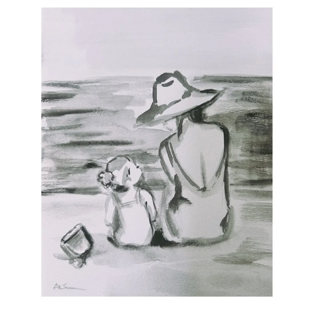 A woman becomes a mother and she forever changes. She softens as her heart has grown. She hardens as she learns that deep down her very being will do anything to protect. She changes physically as she is tired from the long nights, her body carried a