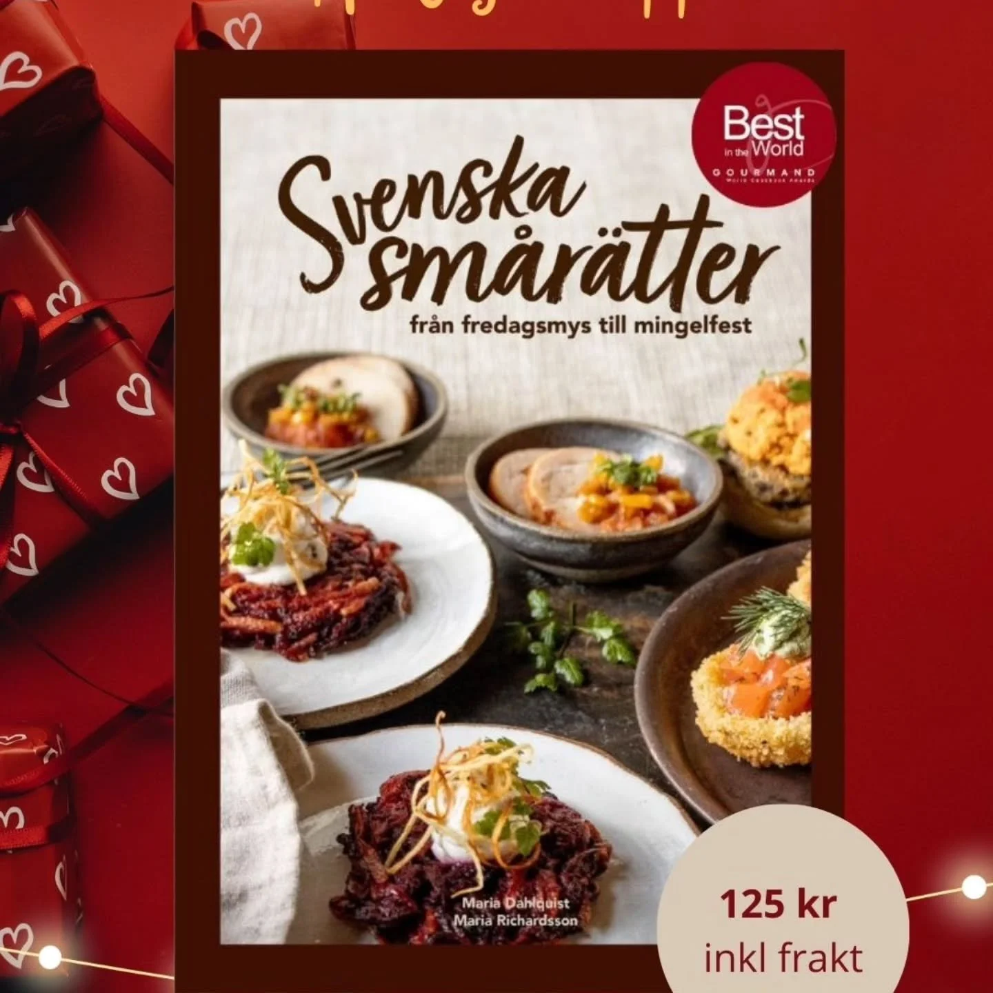 &Aring;rets julklapp! 🎀🎀

🥇 Sveriges vinnare och 4:e b&auml;st i v&auml;rlden i i kategorin &quot;Easy and fast recipes&quot; i t&auml;vlingen Gourmand World Cookbook Awards 2023

🧨 I den h&auml;r boken samsas lokala tolkningar av medelhavsmat me