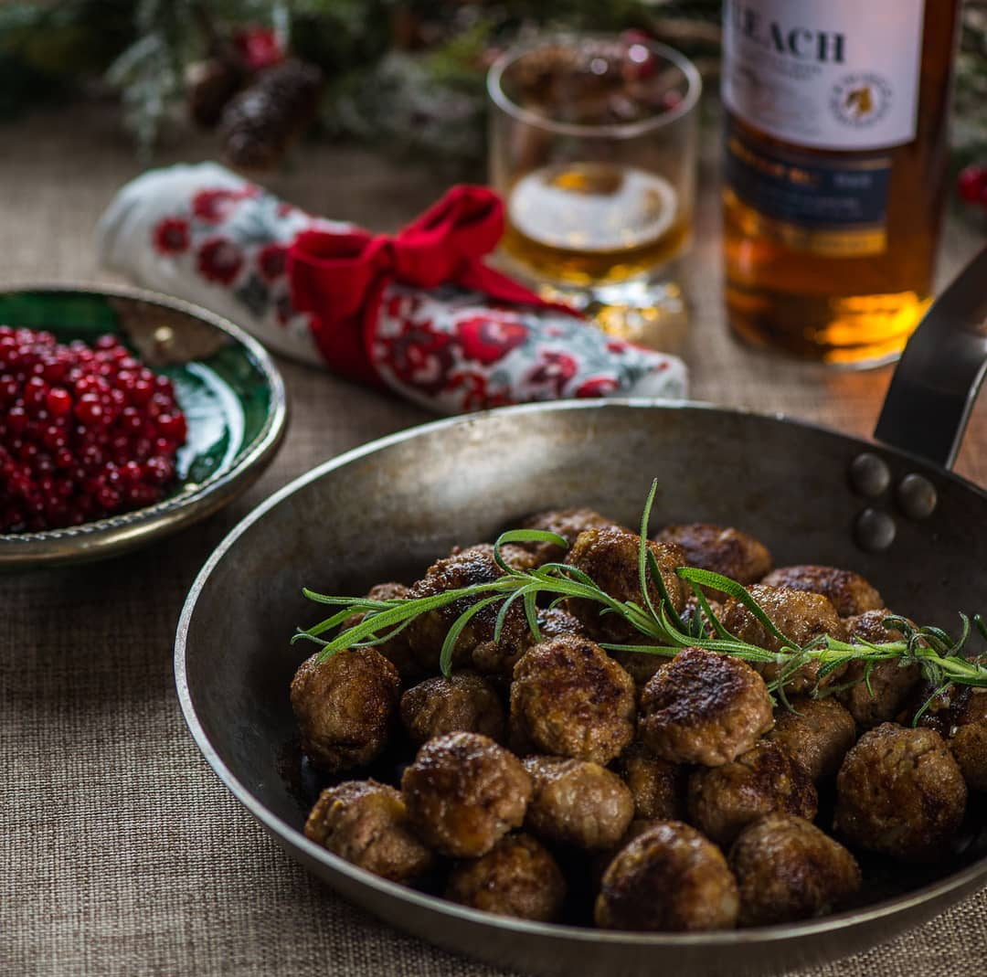 Sten Bromans whiskyspetsade köttbullar 