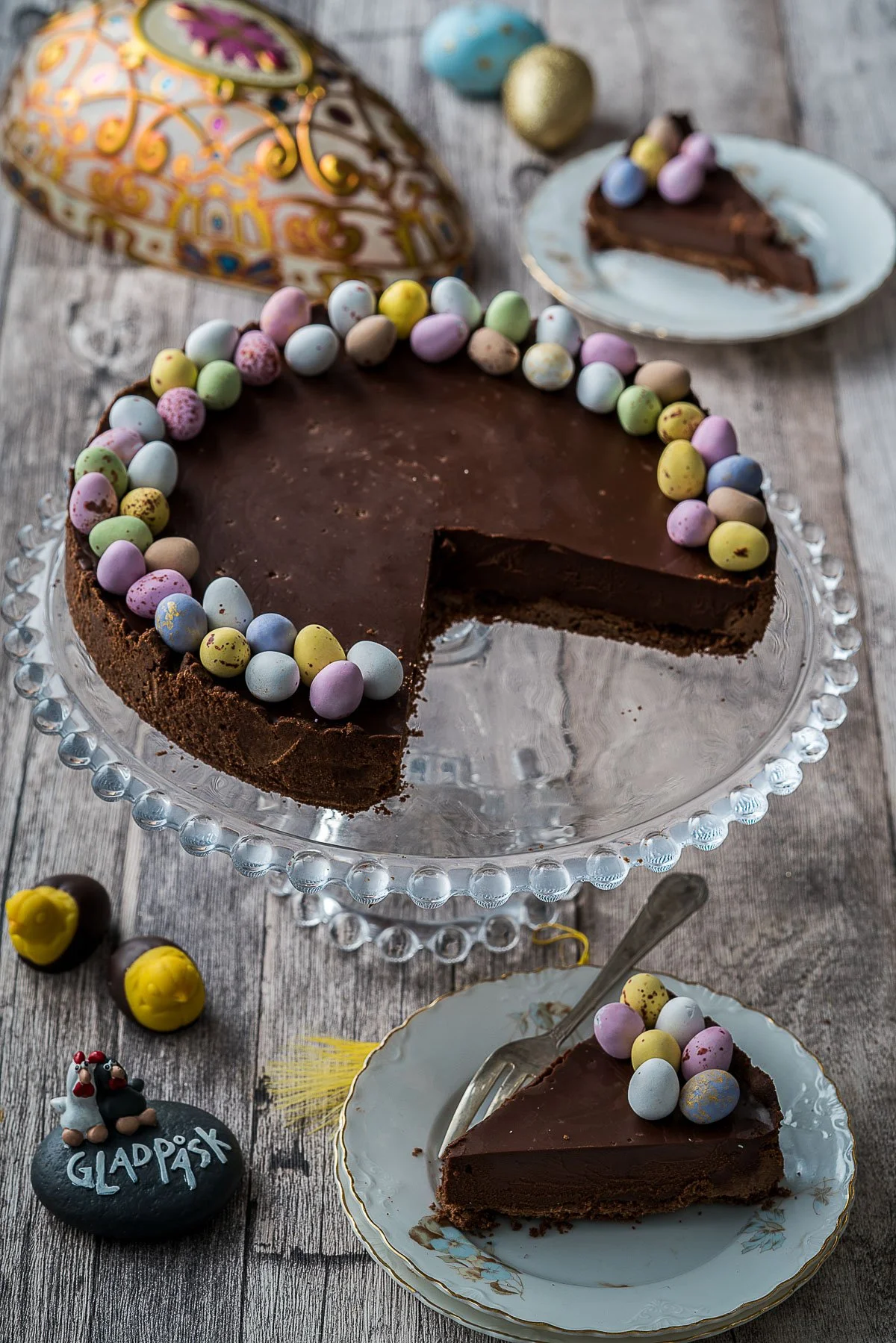 Chokladtryffeltarte