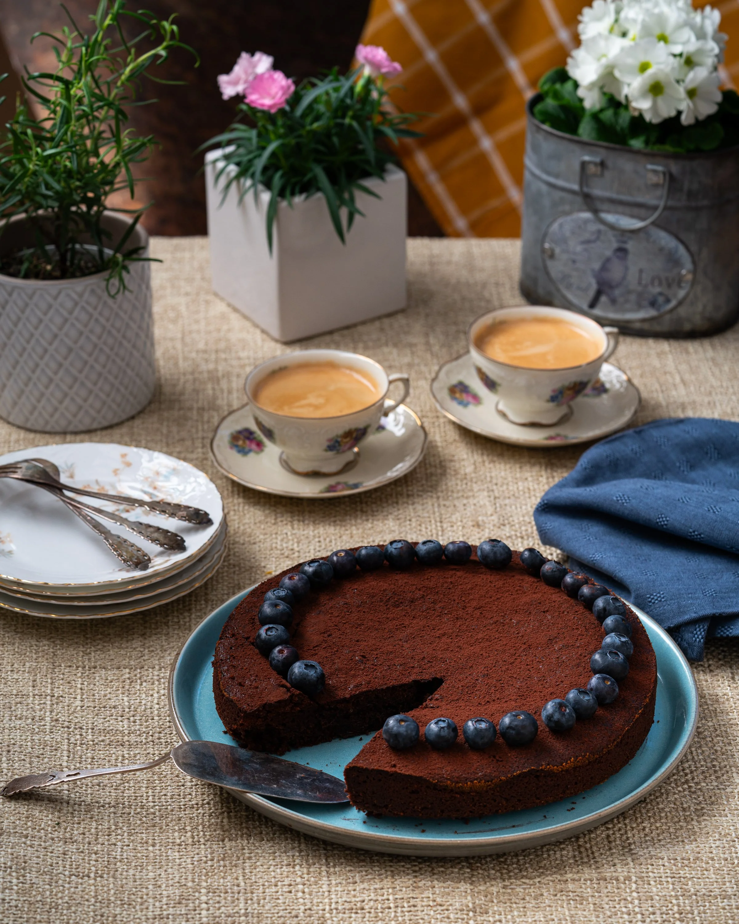 Fransk chokladtårta 