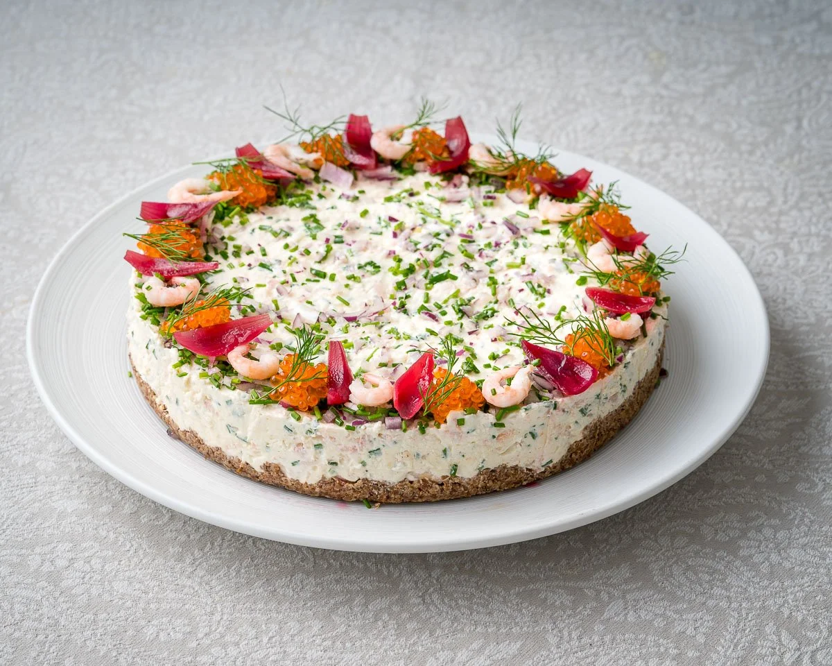 Räkcheesecake