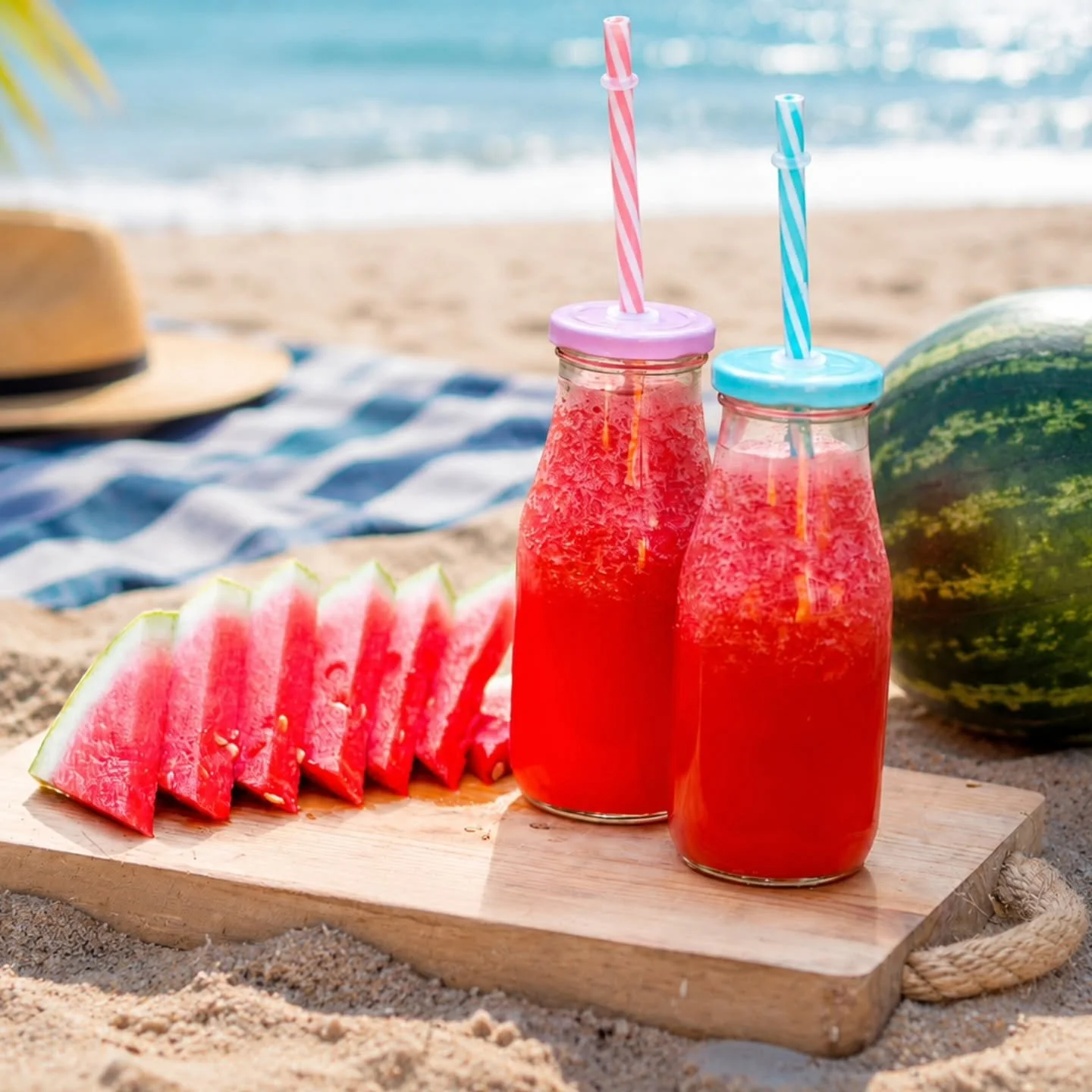 Melonade

Puh vilken varm dag! Och varmare ska det bli imorgon ☀️. 

Melonade &auml;r friskt, l&auml;skande och svalkande under varma dagar!

Vattenmelon
Lemonad/mineralvatten
Is

K&ouml;r vattenmelonbitar och en god lemonad eller mineralvatten i mix
