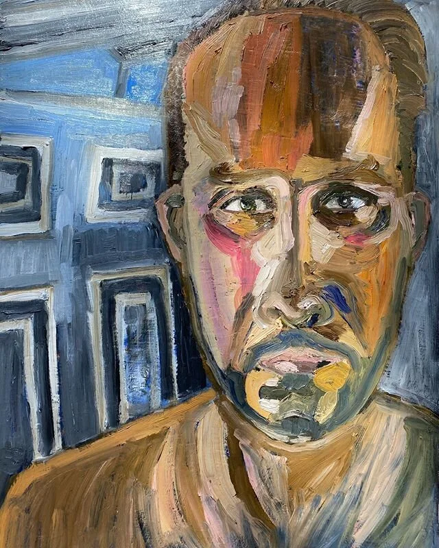 The Algorithm - Iteration 14. Creation, Destruction, Maintenance. .
.
.
.
.
#contemporaryart #contemporaryartists #contemporaryartist #contemporarypainting #contemporarypainter #contemporarypaintings #londonart #petervantoth #artcollector #oilpaint #