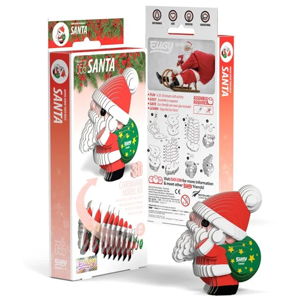 EUGY - Build your own 3D Santa Model