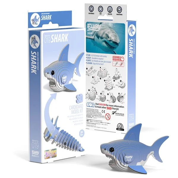 EUGY - Build your own 3D Shark Model