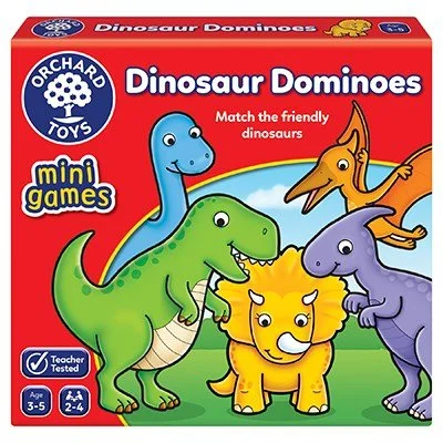 Orchard Toys Dinosaur Dominoes Mini Game