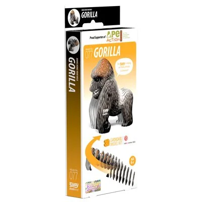 EUGY - Build your own 3D Gorilla Model