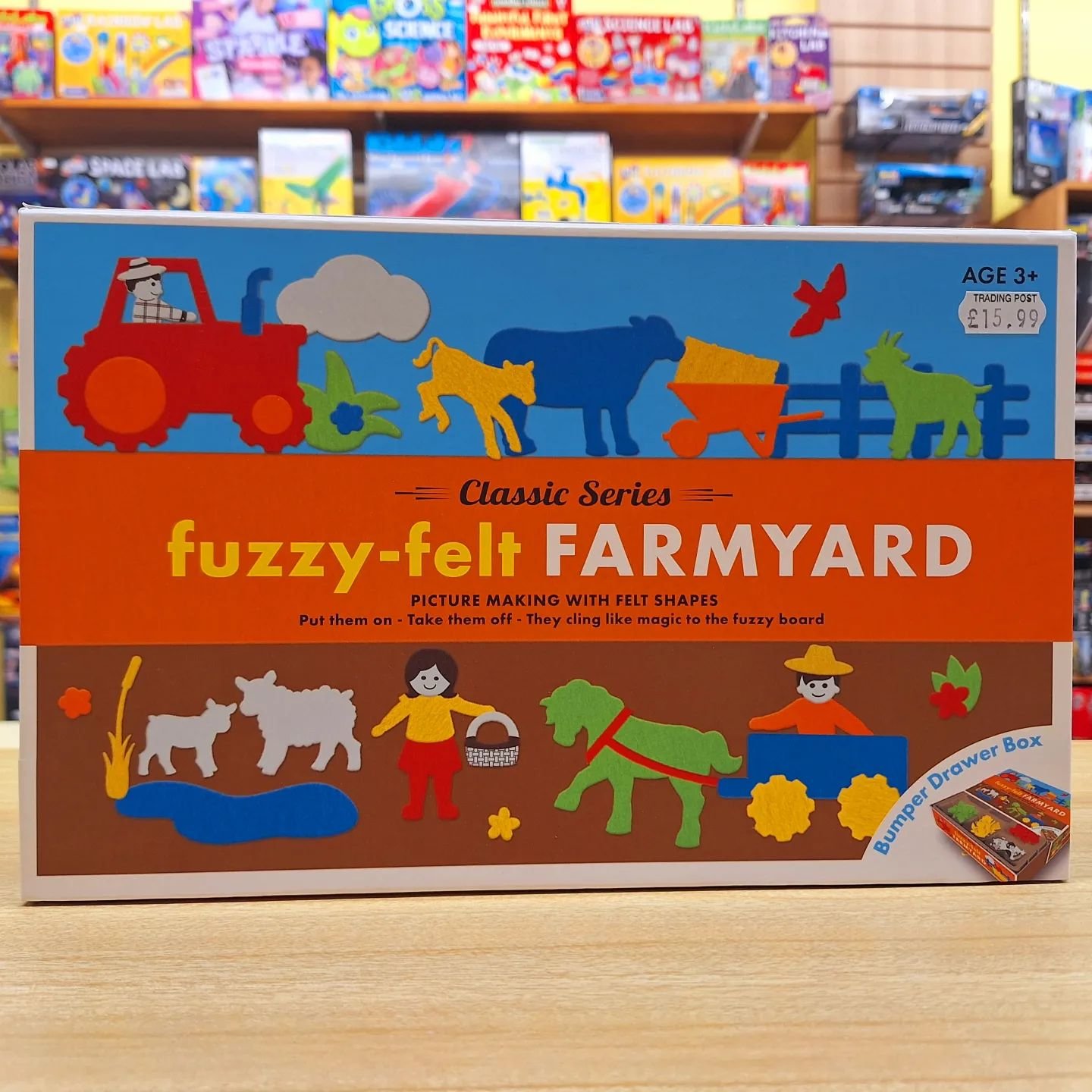 🐄NEW IN🚜

Fuzzy Felt Farmyard, the 70 year old classic.

#fuzzyfelts #fuzzyfelt #vintagetoys #classictoys #toyshop #kingsbridge #salcombe #devon
#lovekingsbridge #shopkingsbridge