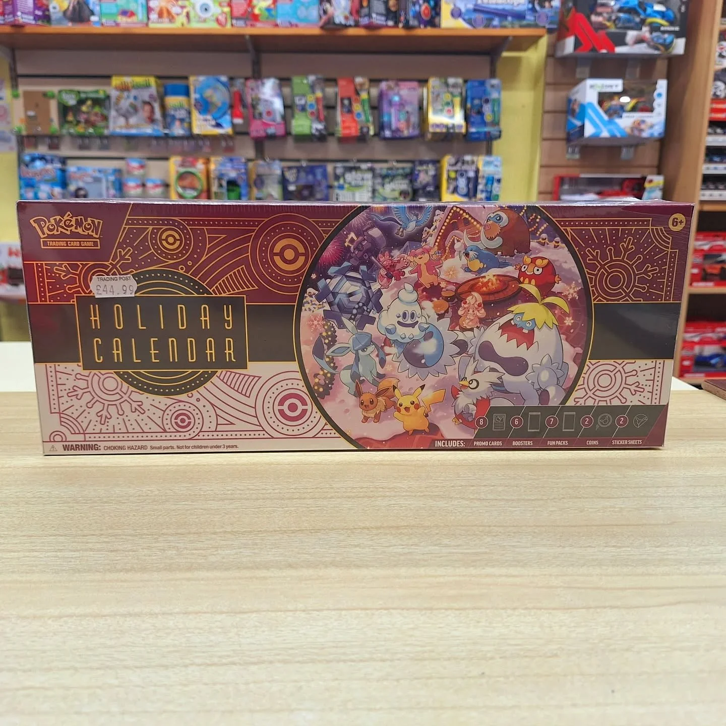 TOO EARLY..........?

🎅🏽POK&Eacute;MON ADVENT CALENDARS are here! 🎅🏽

⚠️Very limited stock! &pound;44.99(RRP)⚠️

#pokemon #Pok&eacute;mon #holidaycalendar #adventcalendar #kingsbridge #devon
