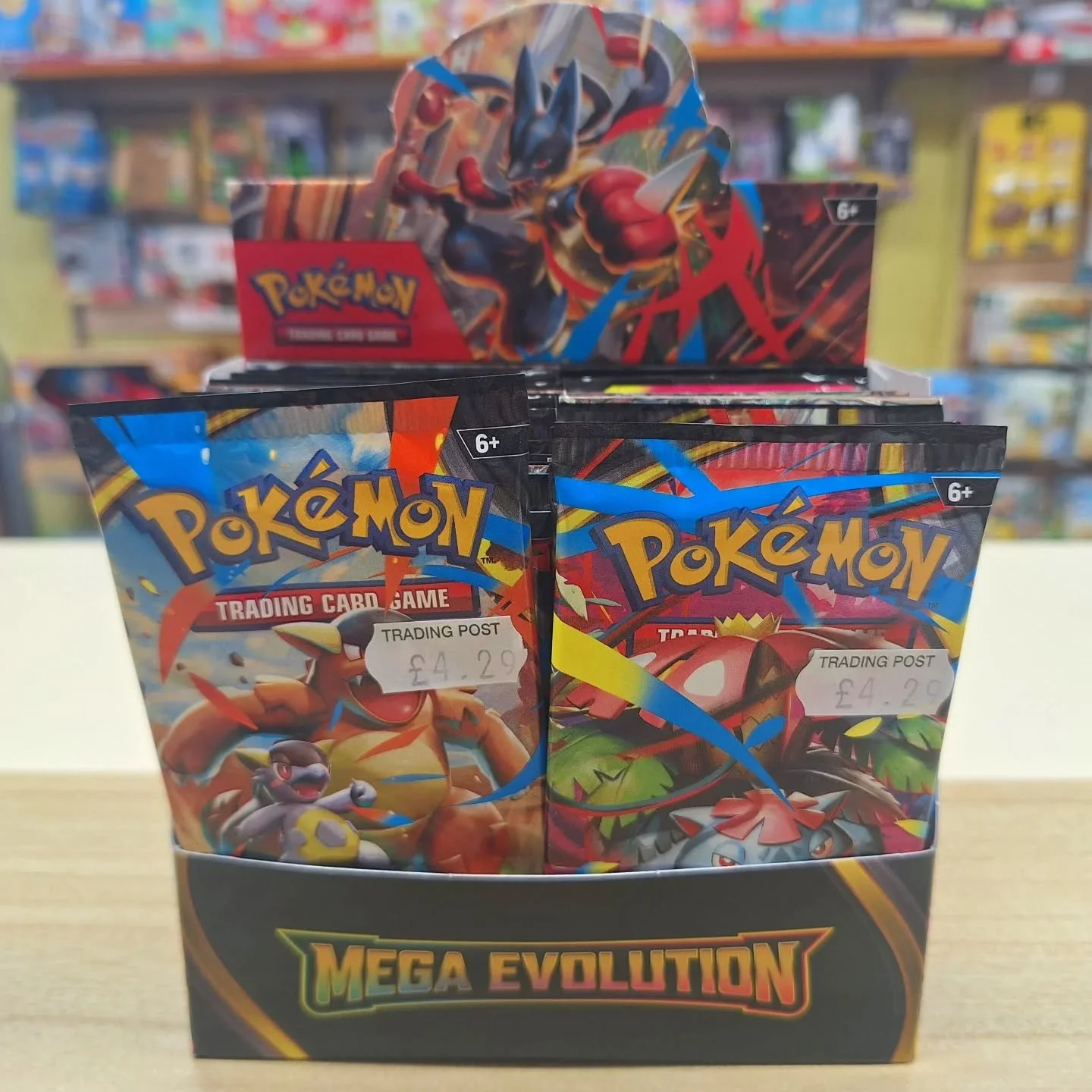 🥳POK&Eacute;MON BOOSTERS have finally arrived!🥳

We know lots of you have been patiently waiting for them, thank you for your patience, they are now here!

Watch this space for more Pokemon arrivals! 

#Pokemon #Pok&eacute;mon #megaevolution #tradi