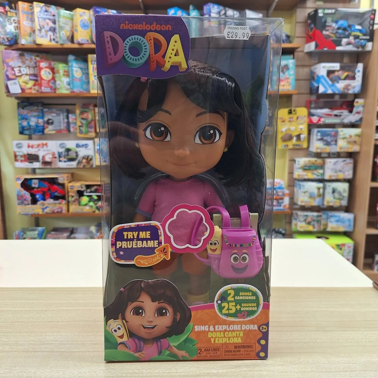 🐒🎒Look who's here! 🎒🐒

👋 !Hola&iexcl; Soy Dora. 👋

#doratheexplorer #dora #toyshop #kingsbridge #devon