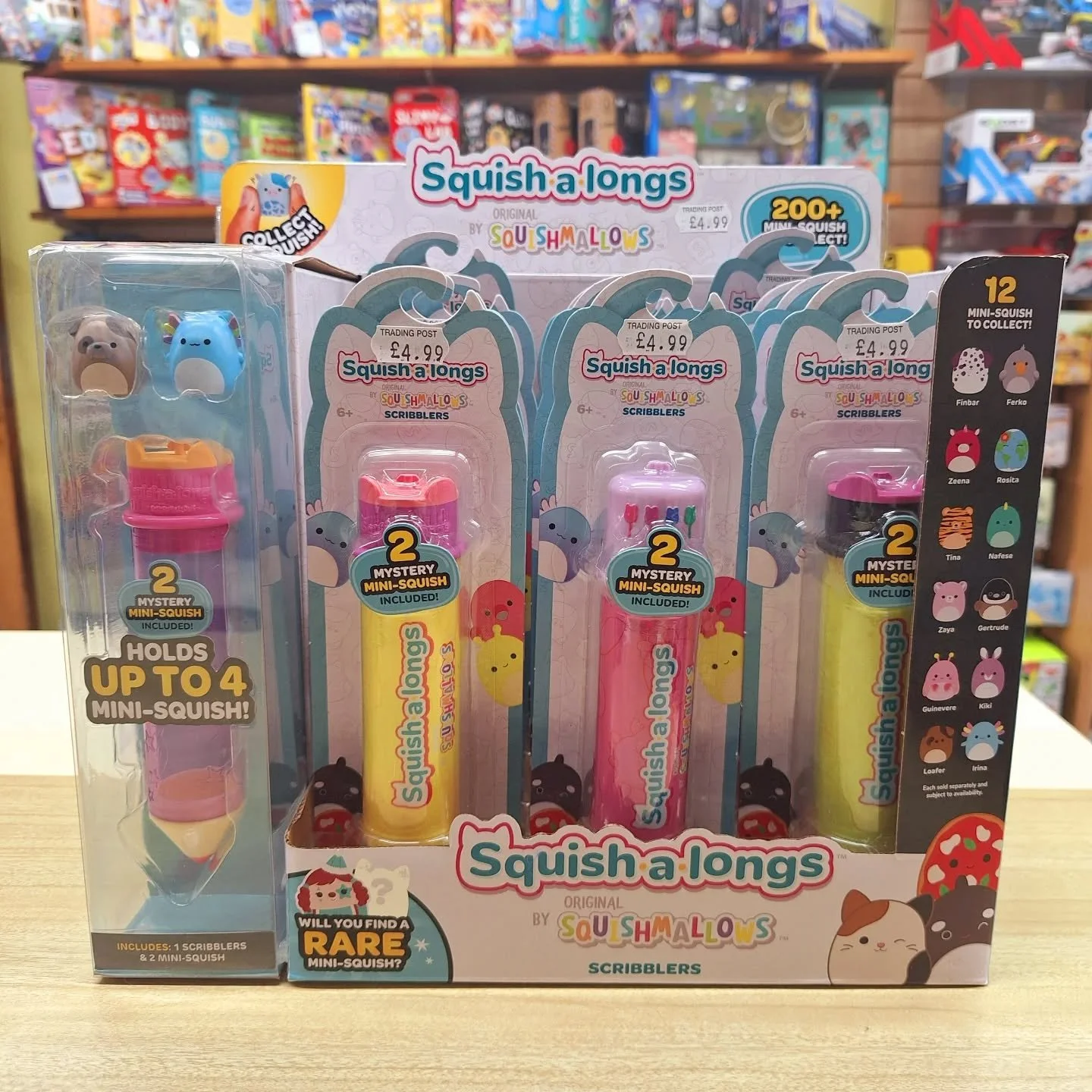 Have you seen our new SQUISH-A-LONGS?

You will can them alongside our other SQUISH-A-LONGS &amp; SQUISHMALLOWS! 

#squishmallows #squishalong #collectibles #toyshop #kingsbridge #devon