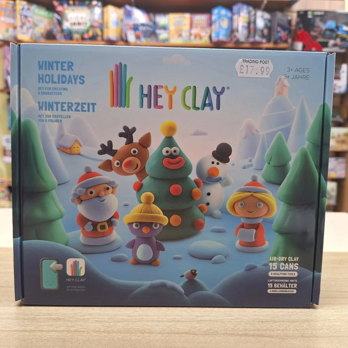 🎅🏽CHRISTMAS HEY CLAY🎅🏽

⭐️Large &pound;17.99
⭐️Small &pound;5.99

Pop in to see our full range of HEY CLAY.