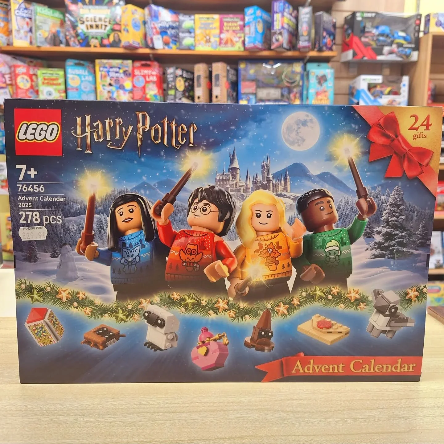 ⚡️Calling all HARRY POTTER fans!⚡️

The countdown to advent is on &amp; our HARRY POTTER ADVENT CALENDARS are flying out!

Pop in today to see all our LEGO ADVENT CALENDARS, but hurry once they've gone they've gone!