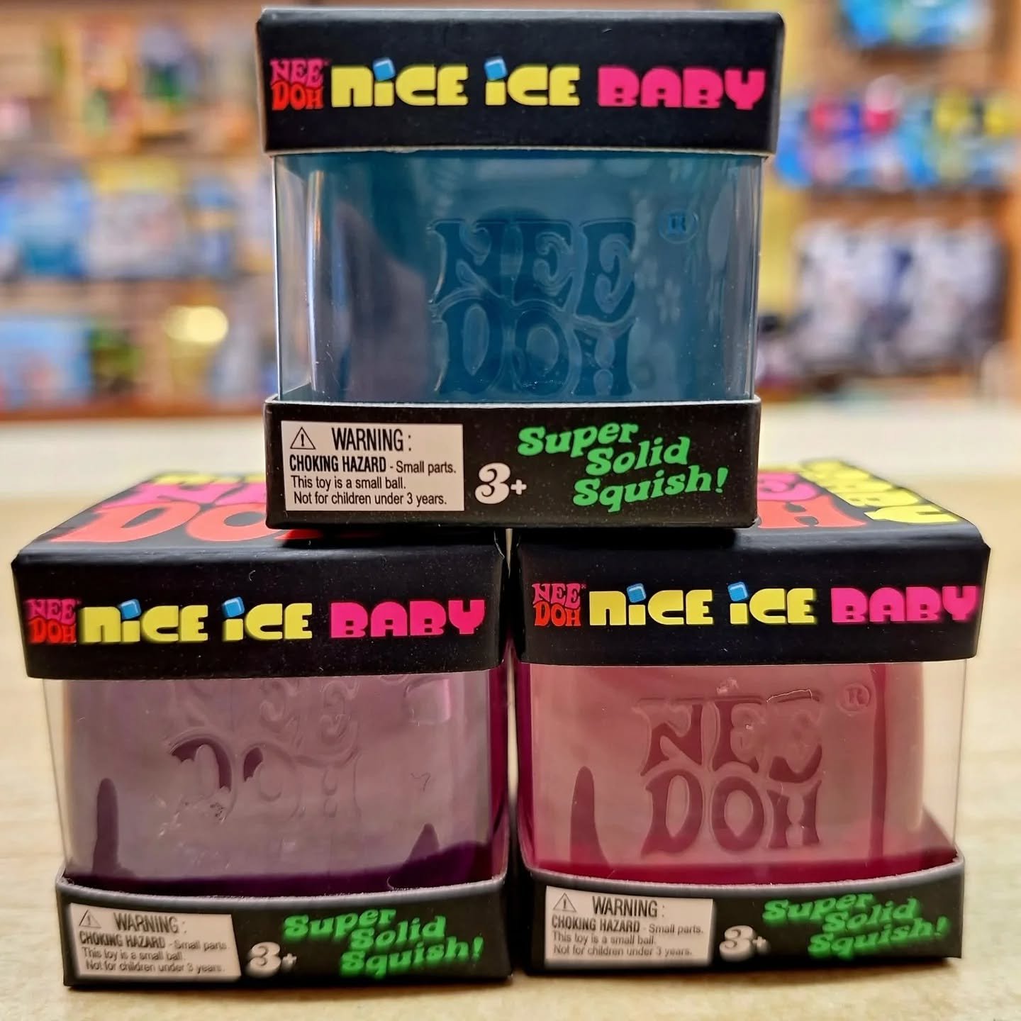 🥳Surprise🥳...NEEDOH NICE ICE BABY are back in stock sooner than expected!

Perfect stocking fillers at just &pound;2.50 each.

#needoh #niceicebaby #stockingfillers