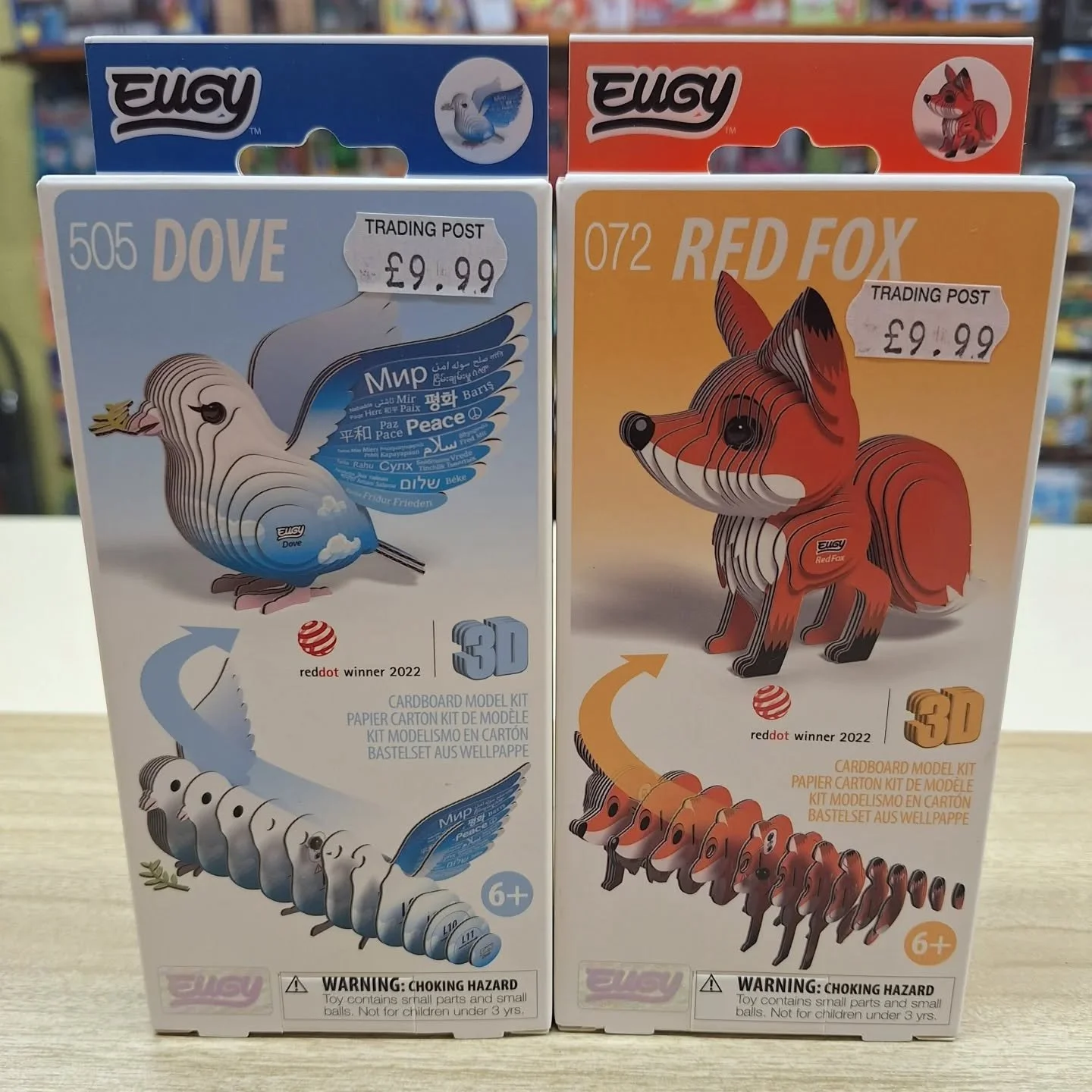 📦Did you guess what was in the box?📦

If you guessed EUGYs then you were correct!

We've topped up on some of our best sellers and added the 🕊DOVE🕊 to our range!

We have so many to choose from, pop in to see our full range!

🎅🏽WE ARE OPEN 7 DA