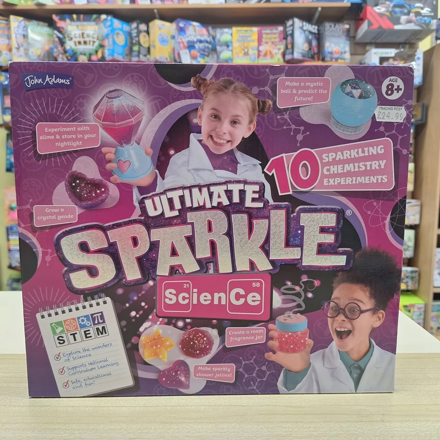 ✨️🧪Science Gifts with added sparkle!🧪✨️

#giftideas #Sciencegifts #stemtoys #toyshop #kingsbridge #devon #Christmasshopping