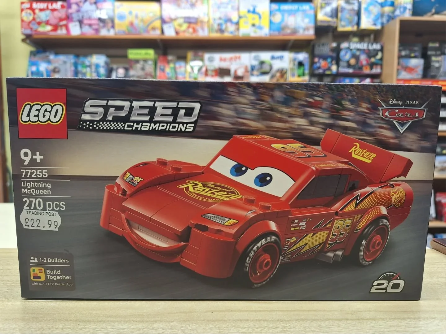 KA⚡️CHOW!

He's here, LIGHTNING MCQUEEN has arrived!

#lightningmcqueen #speedchampions #lego