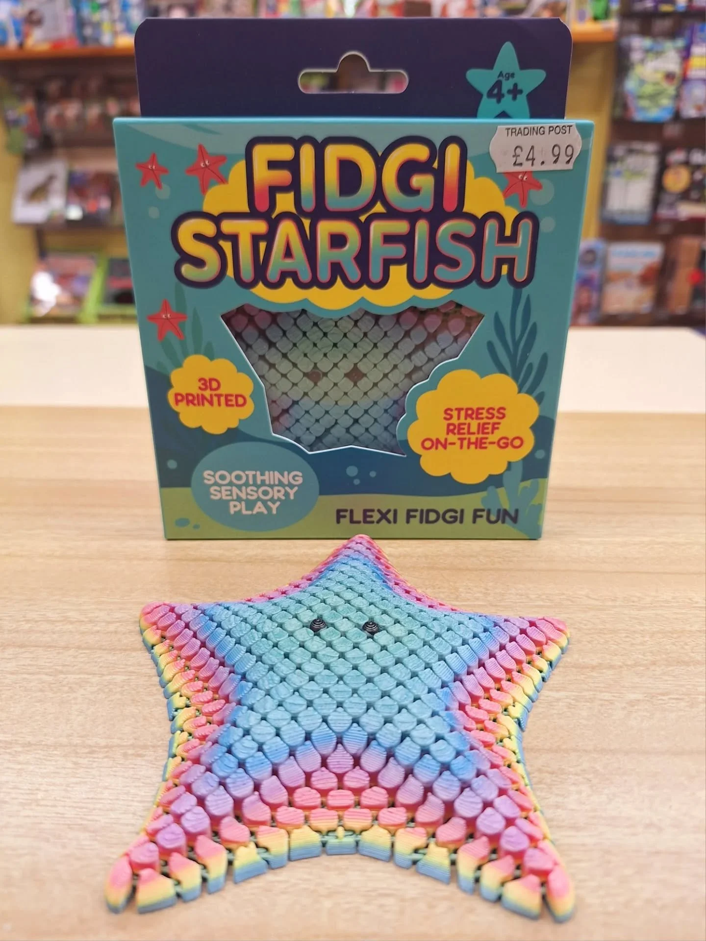 🪸⭐️Get your Pocket Money ready!⭐️🪸

New in, FIDGI STARFISH, 3D printed flexi fidgi fun!

&pound;4.99 each, perfect for a pocket purchase, a weekend treat or a party present!