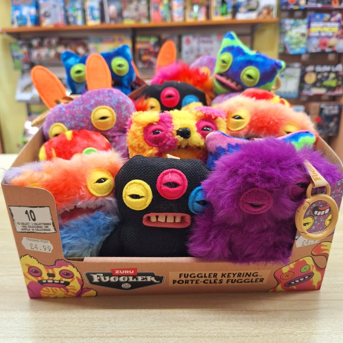 💸Get your pocket money ready!💸

Back by popular demand.....FUGGLER KEYRINGS!

Pop in to see them all, just &pound;4.99 each.