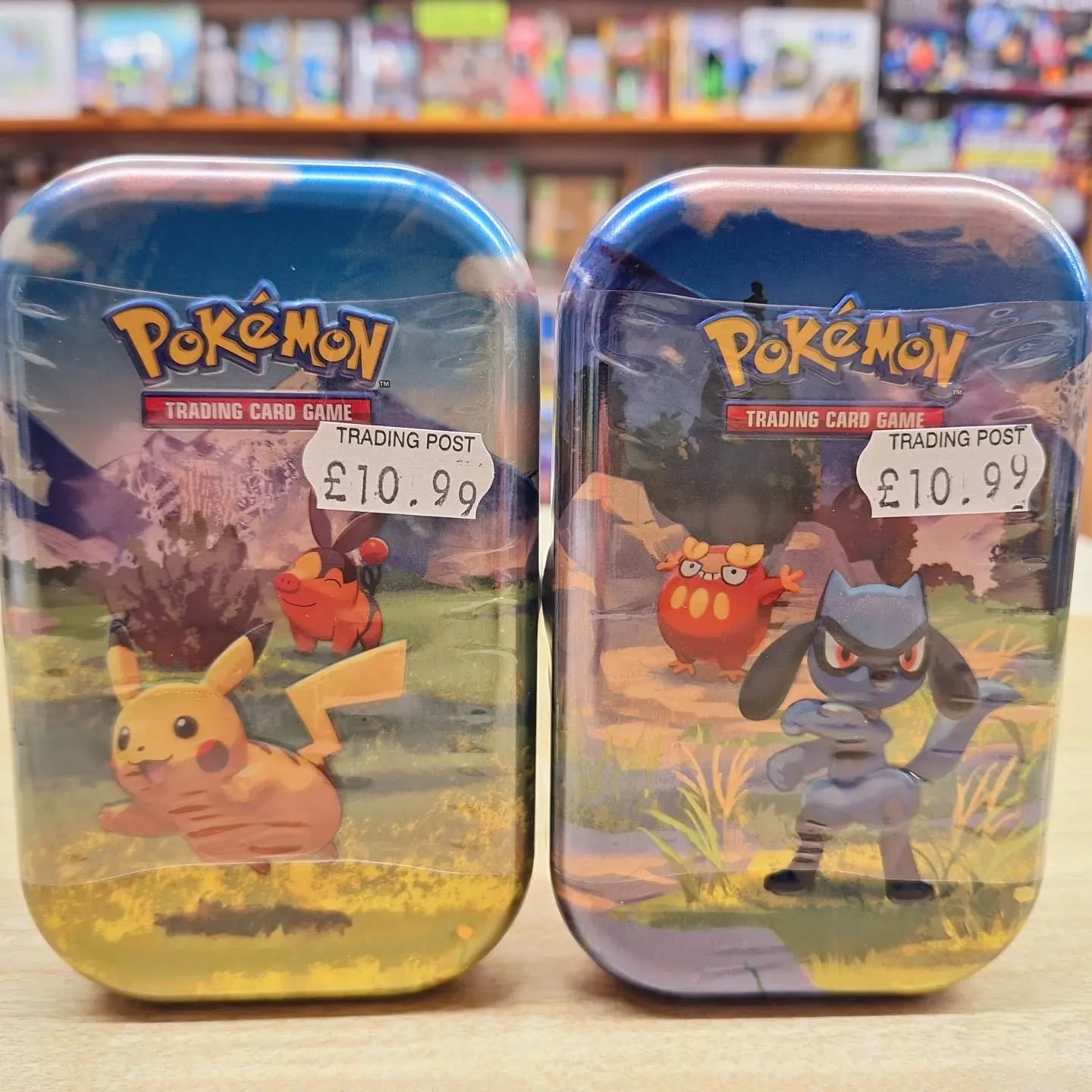 ⭐️NEW POKEMON⭐️

We are getting ready for tomorrow's release!

These tins will be on our shelves at 9am tomorrow (Friday 20th February)

⚠️Watch this space for more POKEMON DELIVERIES coming soon!⚠️
